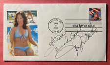 SIGNED JACQUELINE SMITH FDC AUTOGRAPHED FIRST DAY COVER - CHARLIE'S ANGELS