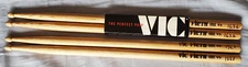Two Pair Vic Firth Prototype Drum Sticks, 17" x 5/8", Oak, Heavy, Free Shipping