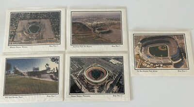 Lot 5 5x7 Barry Howe 1991 Baseball Stadium Photographs Comiskey Memorial & More