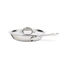 All-Clad D3 Stainless Steel 10 Inch Fry Pan with lid