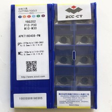 APKT160408-PM YBG202  ZCC.CT  CNC Carbide Inserts Milling insert 10Pcs