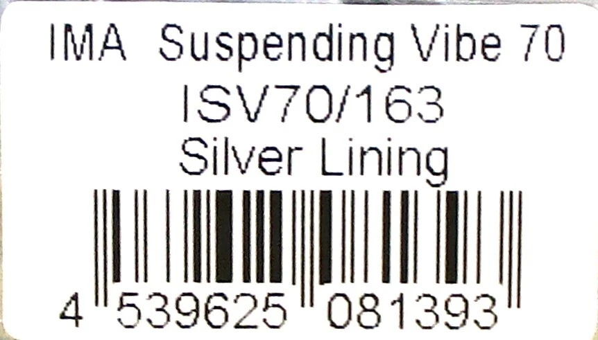 (4) Ima 2 3/4" Suspending Vibe 70 3/8 Oz Lipless Crankbaits Silver Lining New - Image 4 of 4
