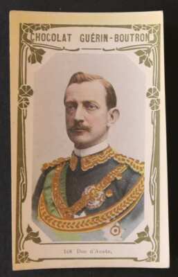 Chrome GUERIN BOUTRON Celebrities #168 DUC D AOSTA