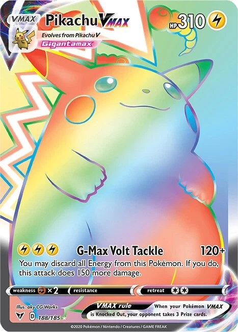Pikachu VMAX Pokémon TCG Cards for sale | eBay