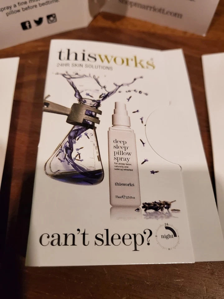NEW 4x This Works Deep Sleep Pillow Spray 2.5 ml (4 bottles 0.08 fl) FREE SHIP - Image 2 of 4