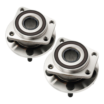 Pair (2) Front Wheel Hub Bearings for 2005-2013 2014 Subaru Legacy Outback w/ABS