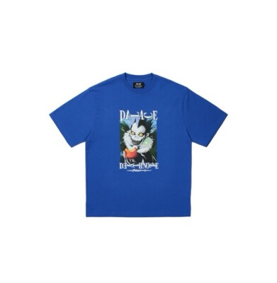PALACE SKATEBOARDS DEATH NOTE T-SHIRT BLUE BERRY LARGE | eBay