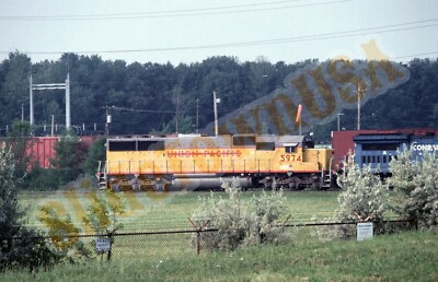 Vtg Train Slide 5974 CRIX Engine Sterling Heights MI Y1C076