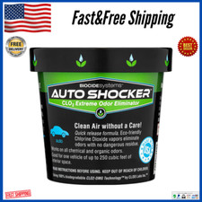 Auto Shocker Clo2 Car Interior Odor Eliminator Quick Release Eco-friendly Usa