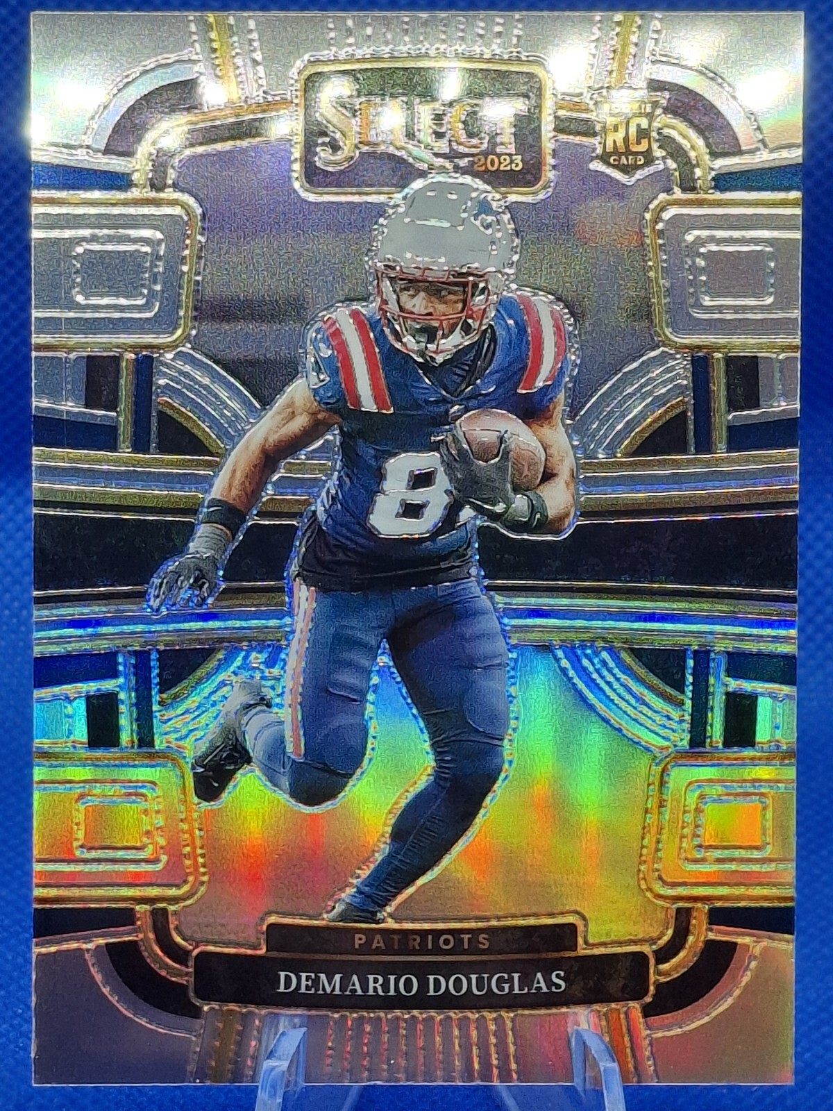 2023 Panini Select Concourse Demario Douglas RC Rookie Card Silver Prizm #68