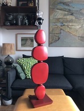 Grand Pied De Lampe Drimmer En Céramique, Années 80