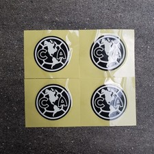 5pcs Club America Crest Badge Patch Iron on Logo For Jersey Pants Jacket Black
