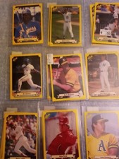1987 Classic Yellow with Green Back Singles Pick From List