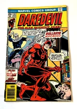 DAREDEVIL #131 - 1976  - 1st app/ Origin New Bullseye - Marvel Stamp Intact 1976