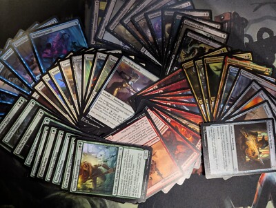 60 moderne deutsche Magic the Gathering Karten Sammlung von 2015-heute