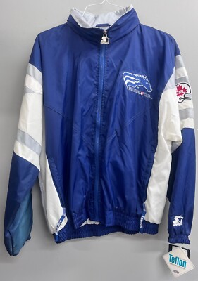 Vintage Baltimore Colts CFL Jacket by Starter UNUSED w/ Tags, Size Medium