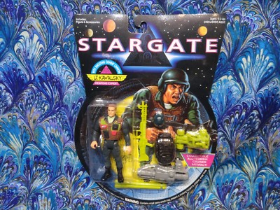 Star Gate Lt. Kawalsky Weapons Expert Figure & Artifact By Hasbro 1994  NEW 