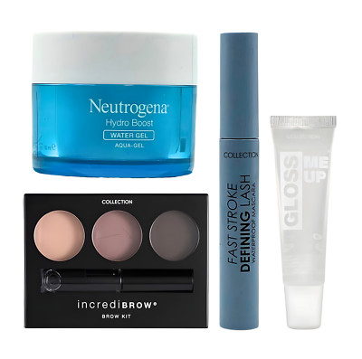 Hydrating Face Moisturizer & Beauty Make up Self Care and Glass Skin Care Bundle