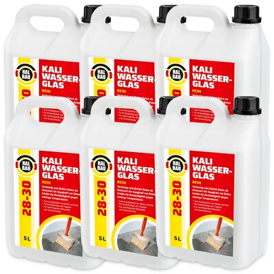 Kaliwasserglas28-30 Rein Betonimprägnierung Holzschutz Kaliumsilikat Lösung 30L 