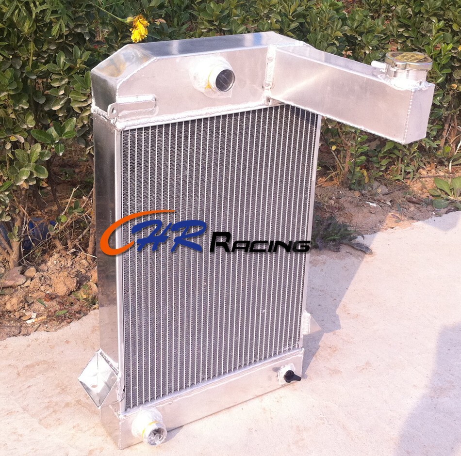 FILA Radiatore in alluminio 3 righe per auto manuale TRIUMPH TR2 TR3 TR3A TR3B