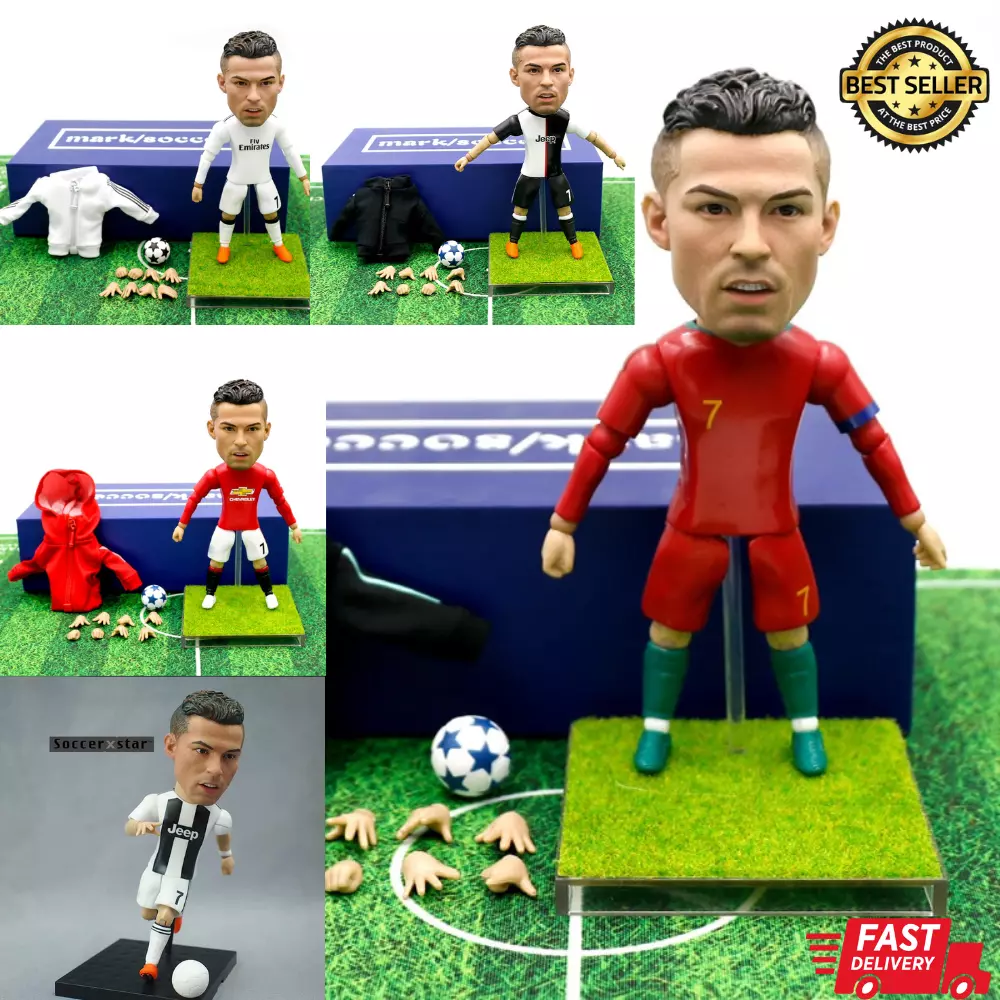 Cristiano Ronaldo CR7 Action Figure Football Toy Gift Doll Kids NEW FIFA  2022