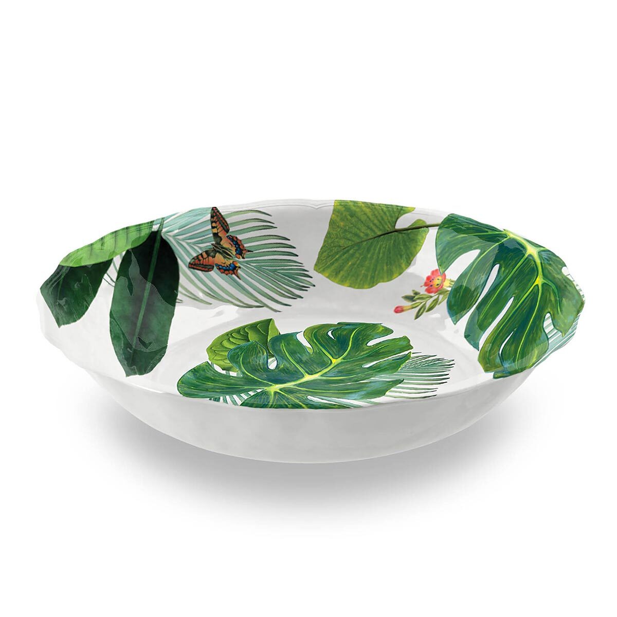 Touch-Mel - York - Floral Salad Bowl - Melamine - ø 35.5 cm - Retailer