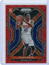 2020-21 Panini Prizm Basketball Choice Red Prizm Rookie #300 Jalen Smith #26/88