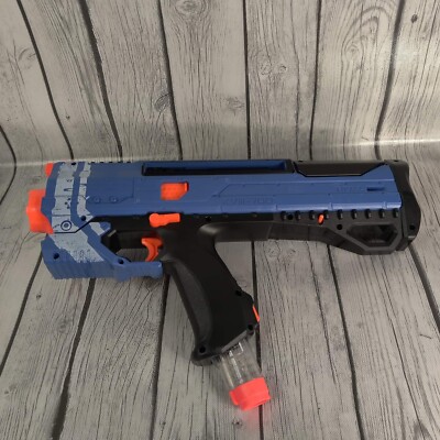 Nerf Rival Helios XVIII 700 Blue Blaster - Works great! | eBay