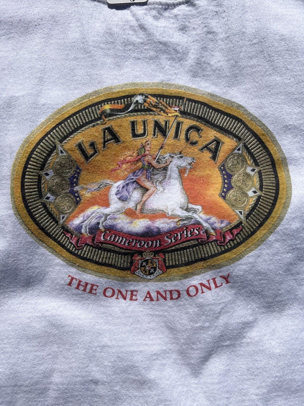 Vintage La Única Cigars Shirt Made In USA 90s Anv… - image 2