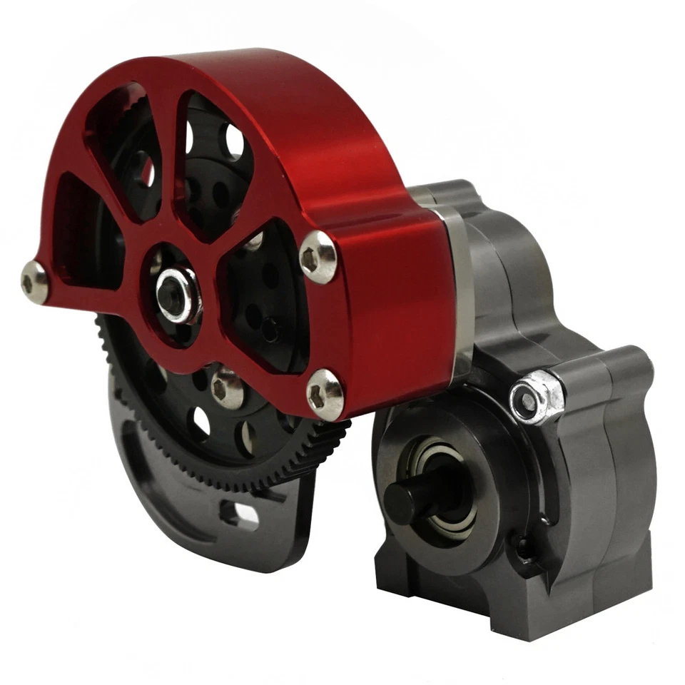 Metall Motorgetriebe&Staubschutz Getriebe Gearbox für SCX10 D90 1/10 RC Crawler - Bild 3 von 4