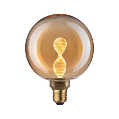 Paulmann Inner Glow Edition LED Globe Helix Ø 12,5 cm E27 1800 K Goldlicht