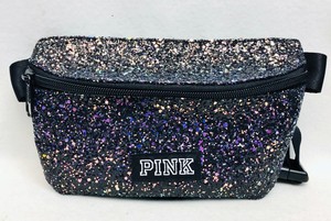 pink glitter fanny pack
