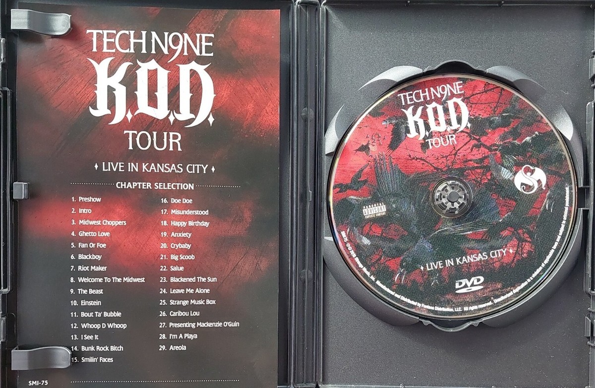 その他 Kod Tour: Live in Kansas City [DVD] [Import] wyw801m TECH-N9NE K.O.D. Tour: Live in Kansas City (2010, Strange Music