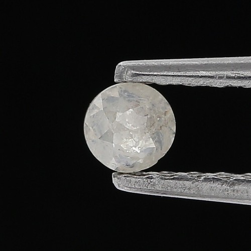 Diamant Naturel Couleur Fantaisie 1.20 Carats - Jaunâtre Gris Scintillant, Rond, Coupé Rose - Pour Création Bijou Ou Collection