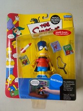 The Simpsons Bartman World of Springfield Series 5 2001 MOC