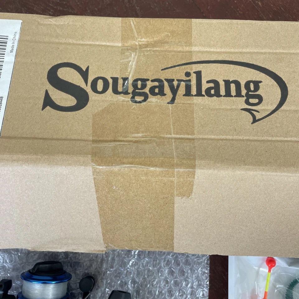 Sougayilang Fishing Rod and Reel Combos OPEN BOX - Image 3 of 4