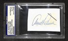 Arnold Palmer Signed/Autographed Cut Signature Golf HOF PSA/