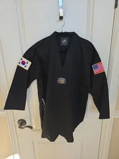 Best Martial Arts Supply Sang Moo Sa Tae Kwon Do Uniform Black Size 3