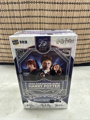 2026 Kakawow Aura Harry Potter 25th Anniversary Hobby Sealed Box