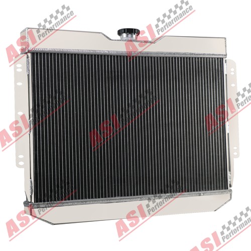 4Row Aluminum Radiator Fits 59~63 Chevy Impala/El Camino 60-65 Bel Air ...