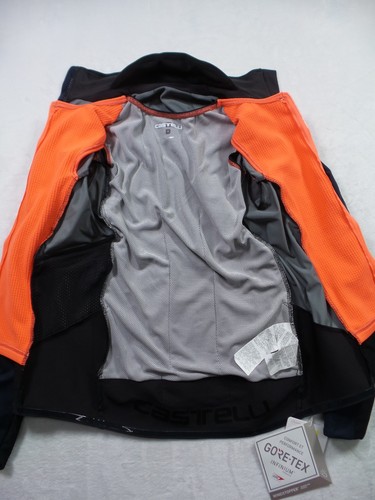 Castelli Cycling Jacket Womens Size Small Blue Full Zip Alpha RoS 2 Stretch NWT - Picture 7 of 18