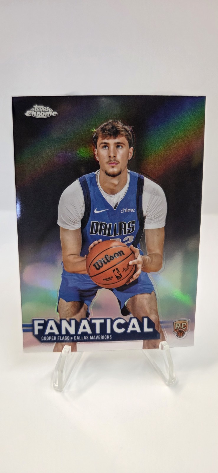 2025-26 Topps Chrome Fanatical Cooper Flagg RC #FAN-21 SSP Case Hit 🔥⬆️🔥