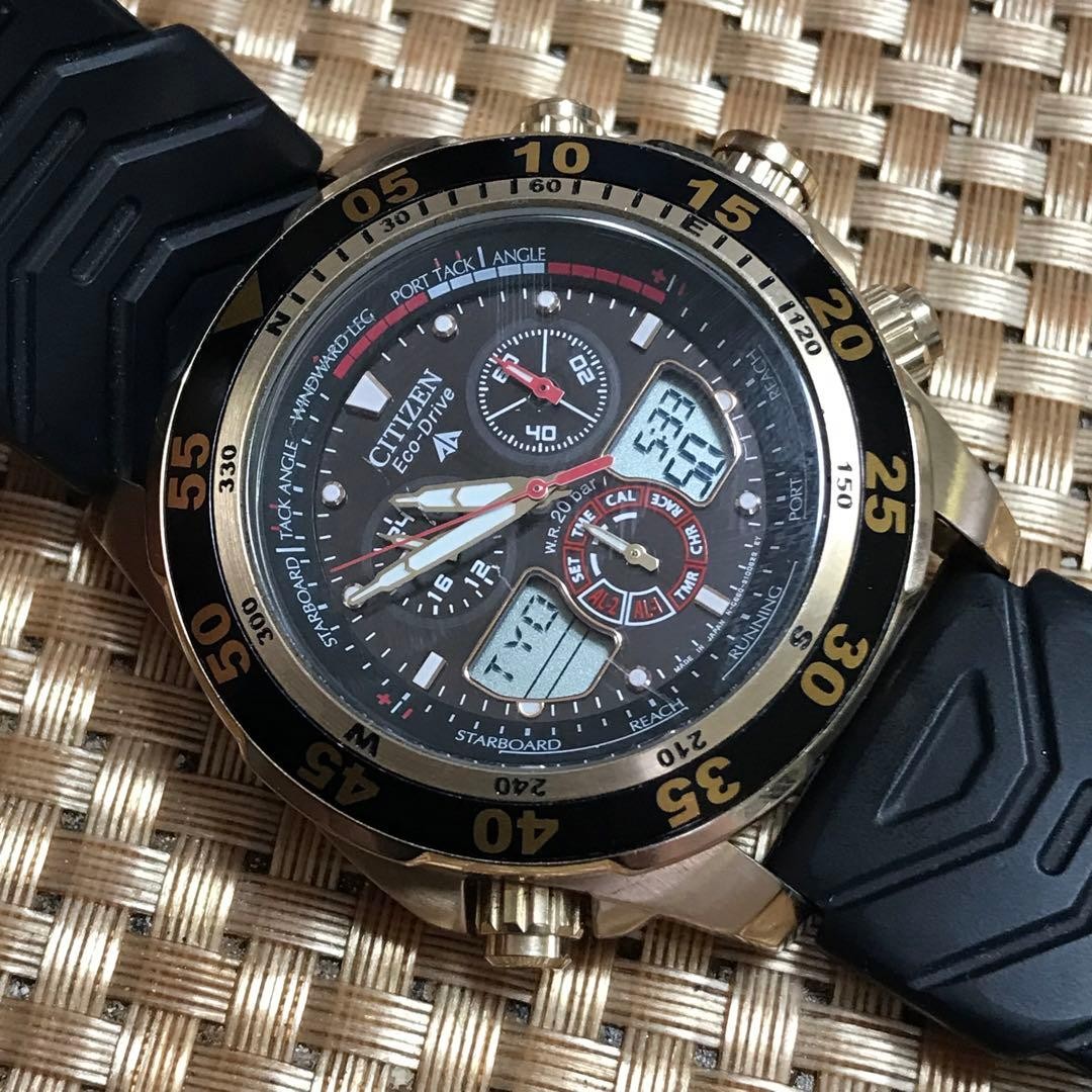 値引き！CITIZEN プロマスター エコドライブ C660 マリンスポーツ Citizen Promaster Eco-Drive C660-S067634 Yacht Timer Watch Black