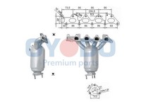 Oyodo Katalysator FüR Opel Zafira A F75_ 1.8 16V Meriva F67 F48_ F08_