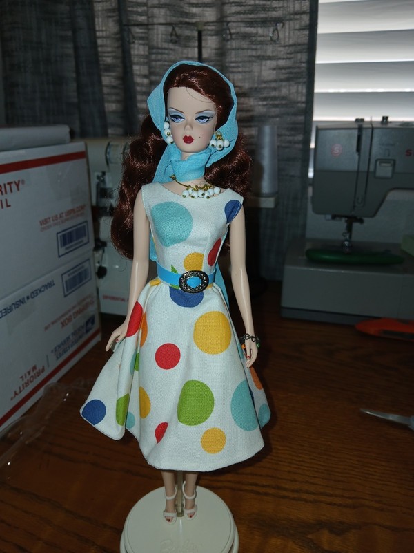 2004 Silkstone Suite Retreat Gold Label Barbie Redressed Doll 