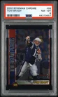 2002 Bowman Chrome Tom Brady #99 PSA 8