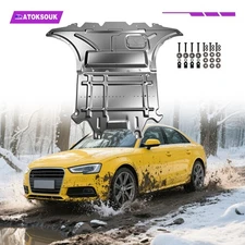 Front Skid Plate For Audi A4 2009-2016 Underbody Engine Splash Shield Cover