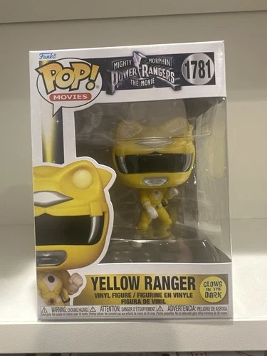 Mighty Morphin Power Rangers: The Movie Yellow Ranger GID Funko Pop! #1781