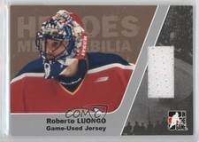 2006 ITG Heroes and Prospects Silver Best of Hockey 1/1 Roberto Luongo HOF 2a8