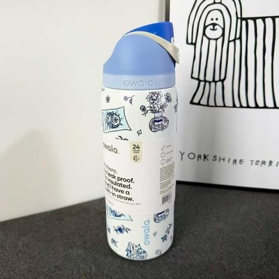 2026 New 32oz Delft Cat Water Bottle Owala URBAN OUTFITTERS